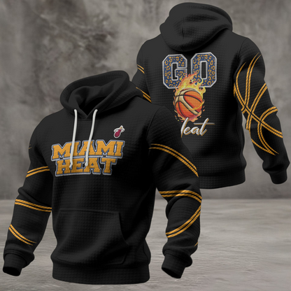 MH Premium NBA Fan Waffle Hoodie DDT CTND