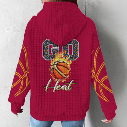 MH Premium NBA Fan Waffle Hoodie DDT CTND
