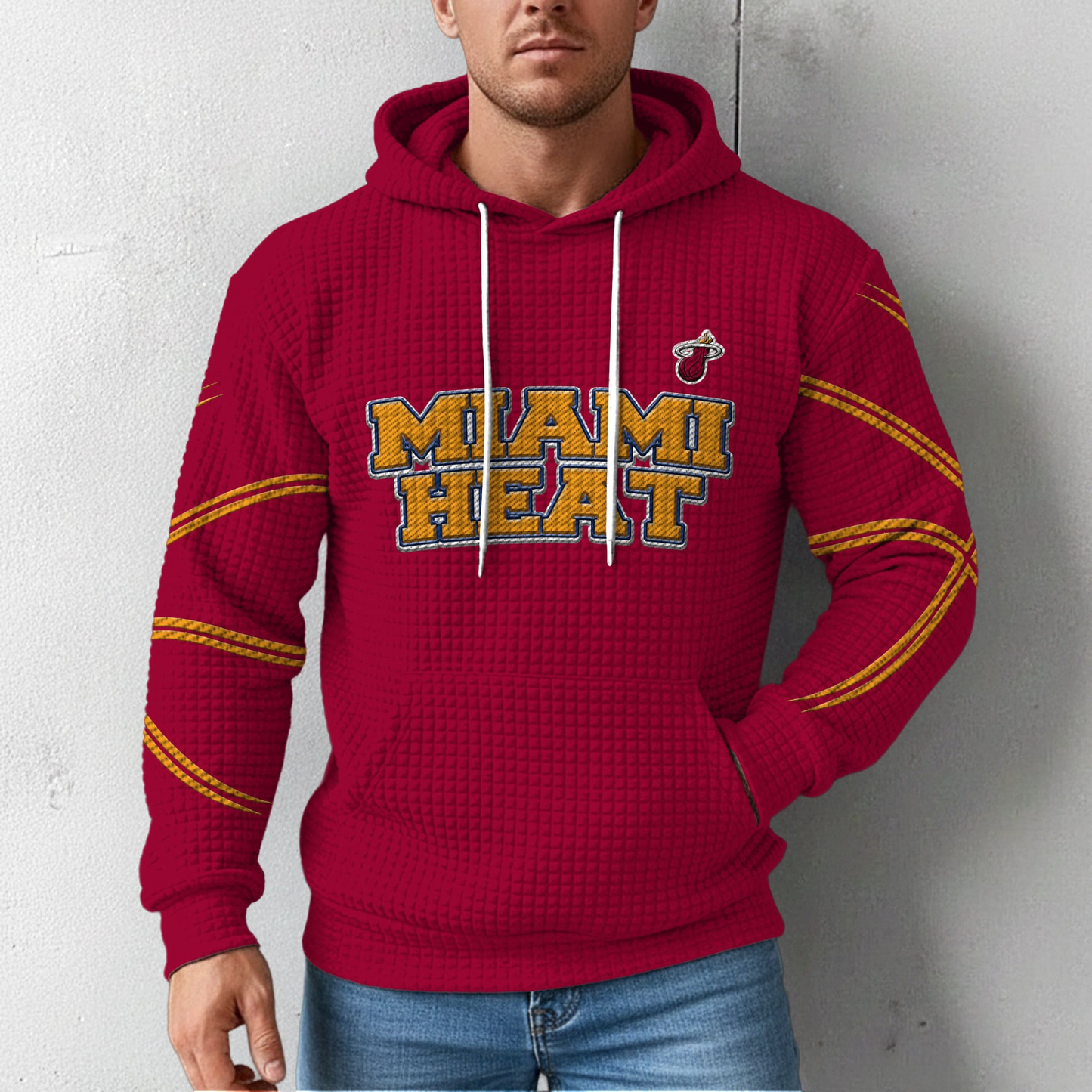 MH Premium NBA Fan Waffle Hoodie DDT CTND