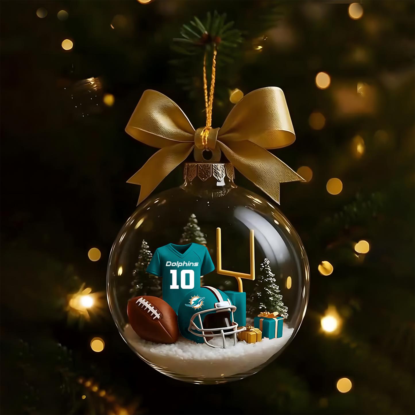 MIA x NFL Football Christmas DATND TANTD