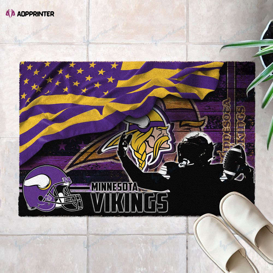 MIN x NFL Doormat, Best Gift For Home Decor NDT NHM