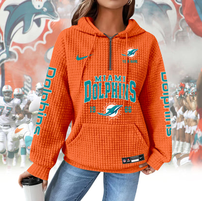 MD Premium NFL Waffle Hoodie DDT CTND