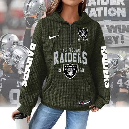 LVR Premium NFL Waffle Hoodie DDT CTND