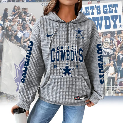DC Premium NFL Waffle Hoodie DDT CTND
