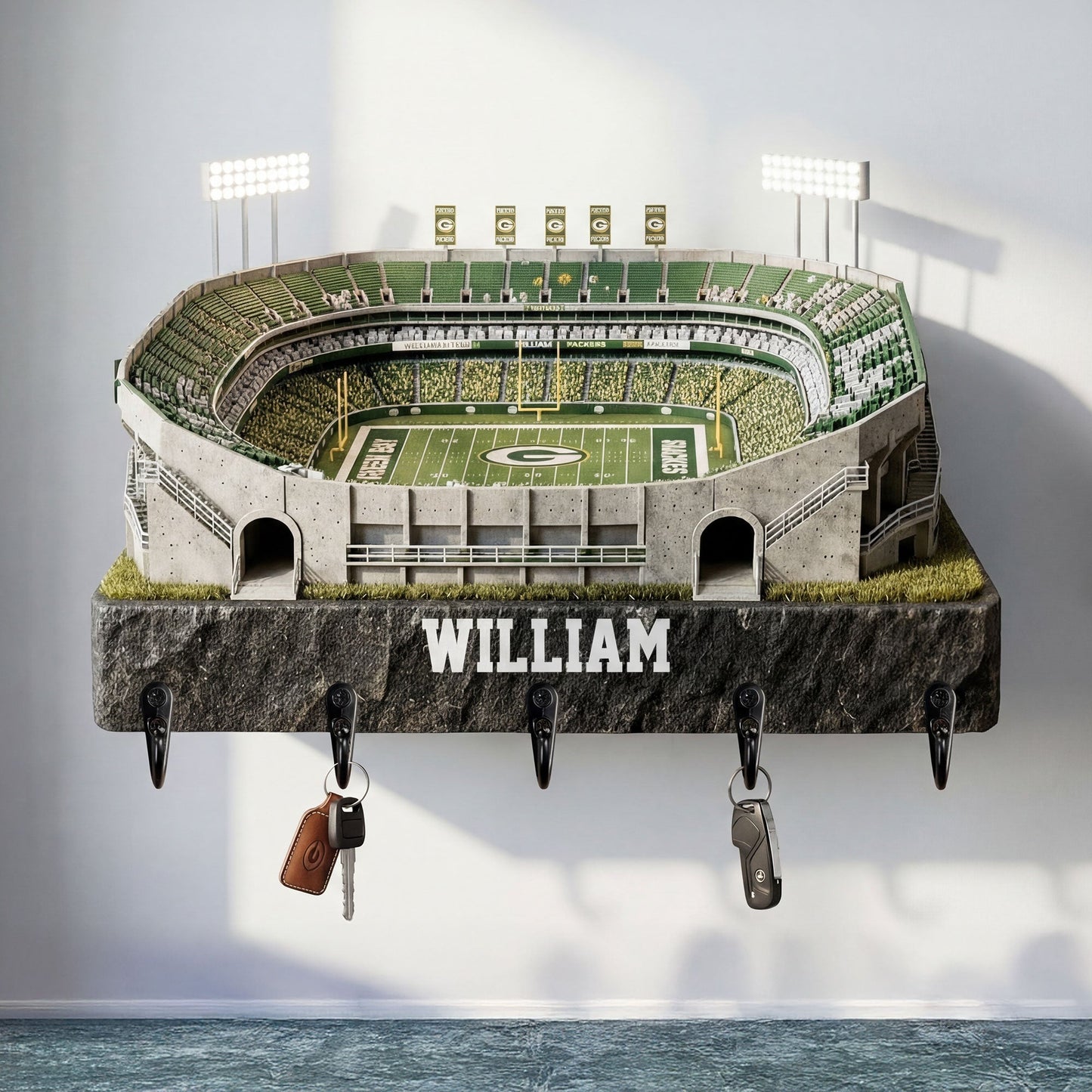 Premium NFL Acrylic Key Hanger NMD TTV