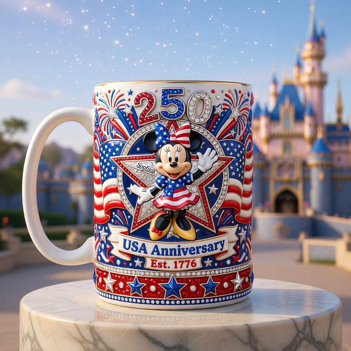250th Anniversary USA Coffee Mug - Personalized Gifts For Patriots 0206 NAK TTT