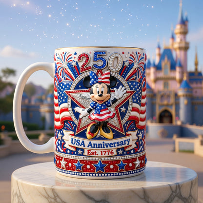 250th Anniversary USA Coffee Mug - Personalized Gifts For Patriots 0206 NAK TTT