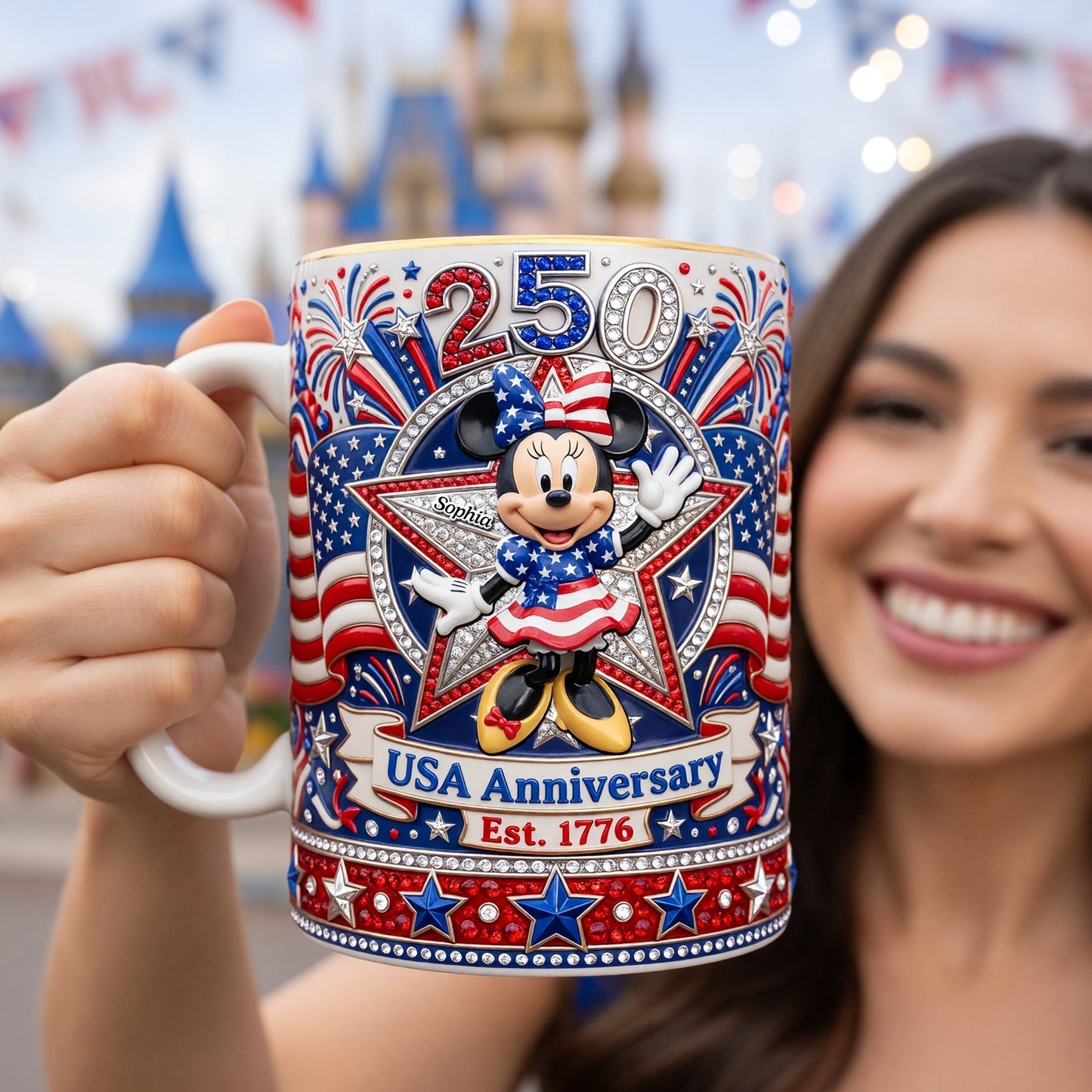 250th Anniversary USA Coffee Mug - Personalized Gifts For Patriots 0206 NAK TTT