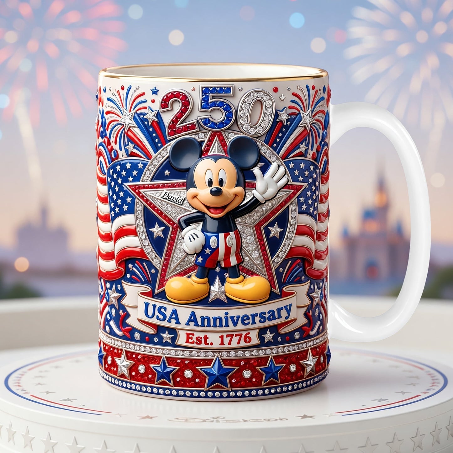 250th Anniversary USA Coffee Mug - Personalized Gifts For Patriots 0206 NAK TTT