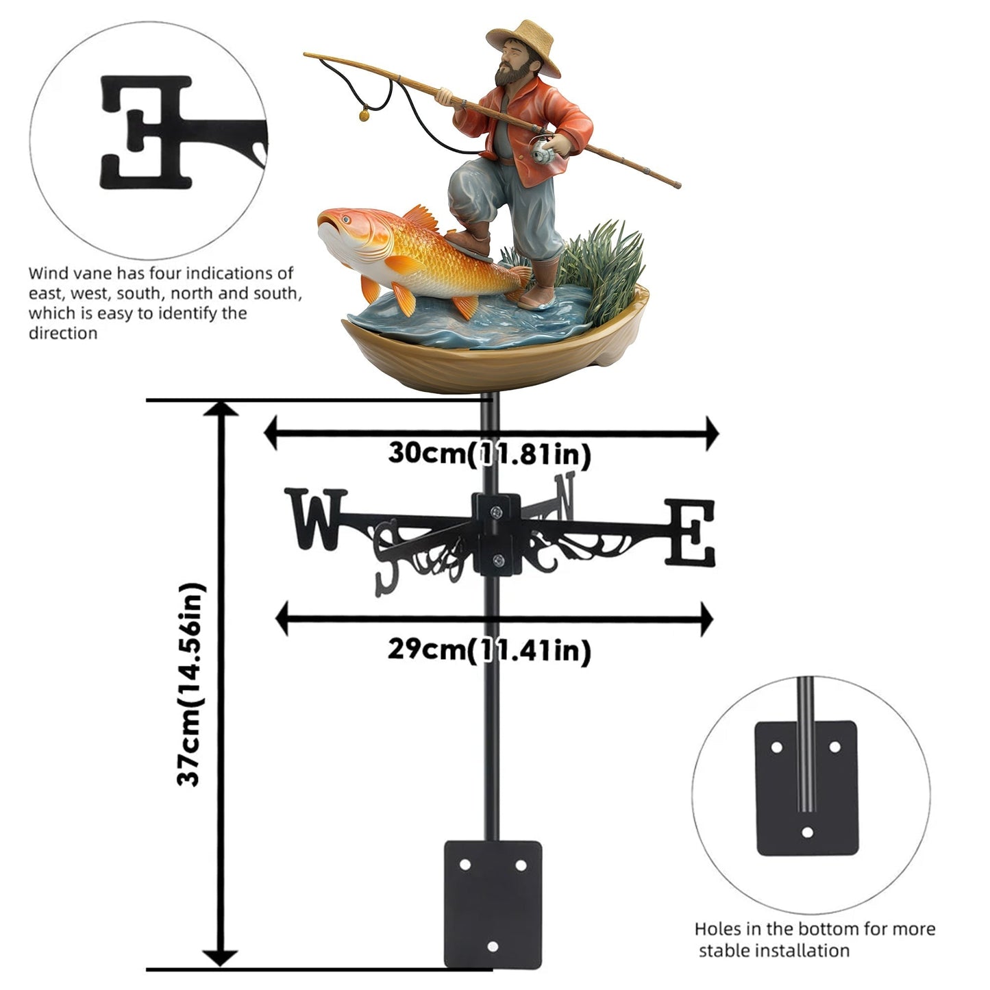 Family Pride Anniversary Weather Vane - Personalized Gift For Family 0206 NAK TTT