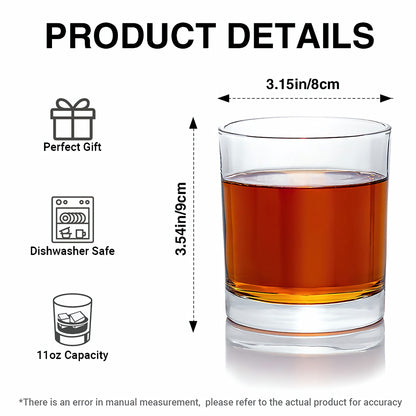 Best Legend Dad Ever Whiskey Glass - Personalized Gifts For Dad NAK TTT