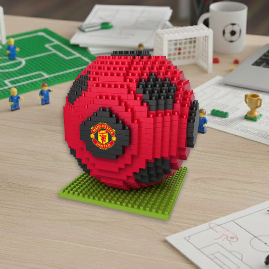 MU x EPL Football Ball Building Block Set DDT NTL