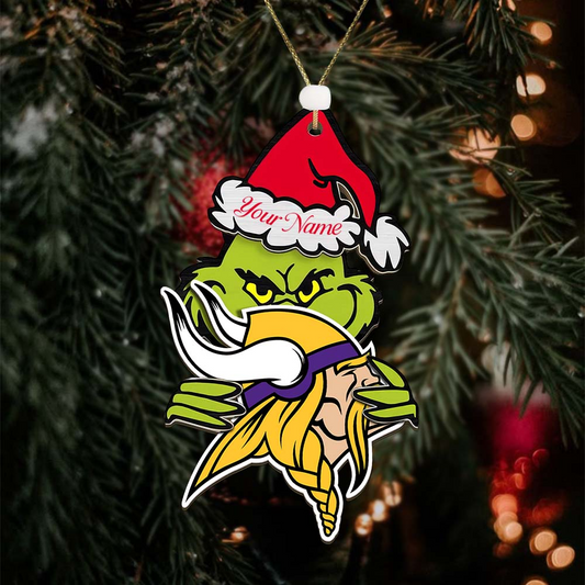 MV NFL x Grin Christmas Ornament DDT HLP