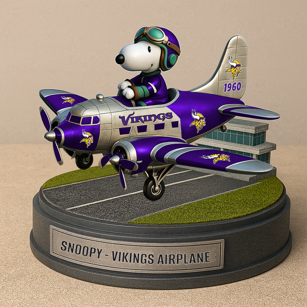 MV NFL x SNP Airplane Premium Acrylic Plaque DDT CTND