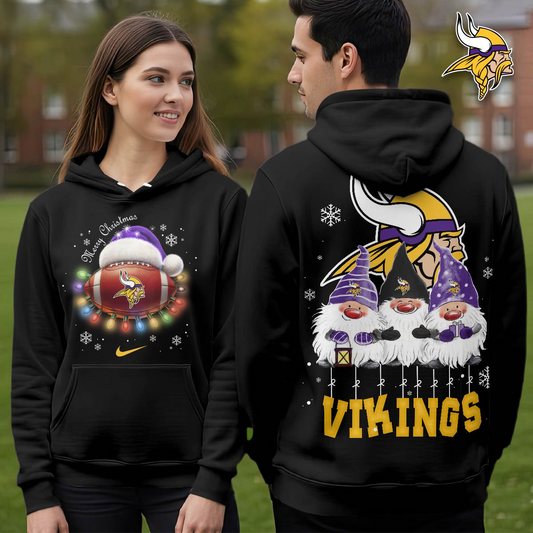 MV Premium NFL Christmas Gnomes Hoodie DDT CTND
