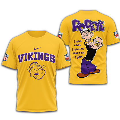 MV Premium NFL I Yam What I Yam Shirt DDT CTND