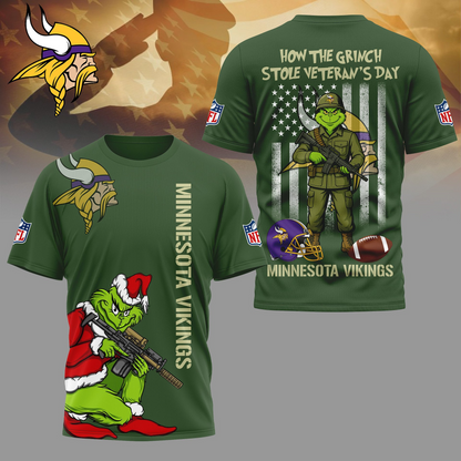 MV Premium NFL The Grinch Salute Veterans DDT CTND