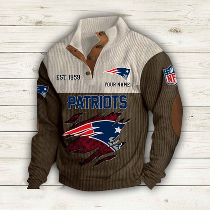 NE x NFL Custom Name Sport Sweatshirt DatND DVT