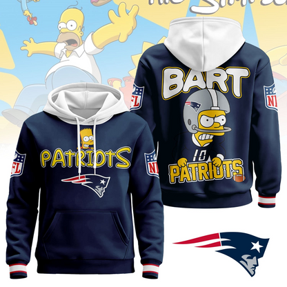 NEP Premium NFL Bart Simpson Hoodie DDT NTL