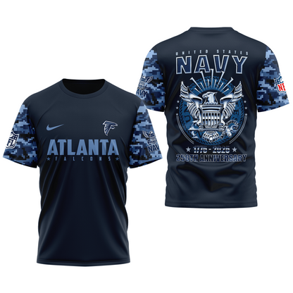 NFL AF Premium 250 Years 3D Shirt DDT CTND