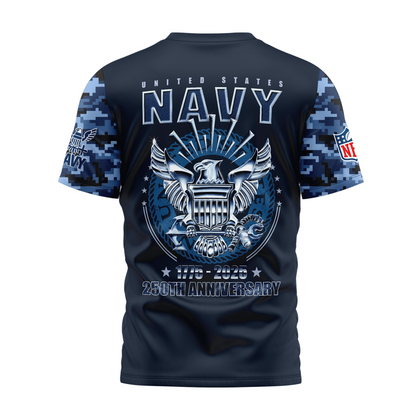 NFL CB Premium 250 Years 3D Shirt DDT CTND