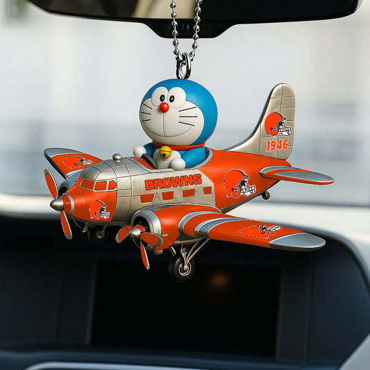NFL CLE x DRM Premium Car Hanging Ornament DDT NTL
