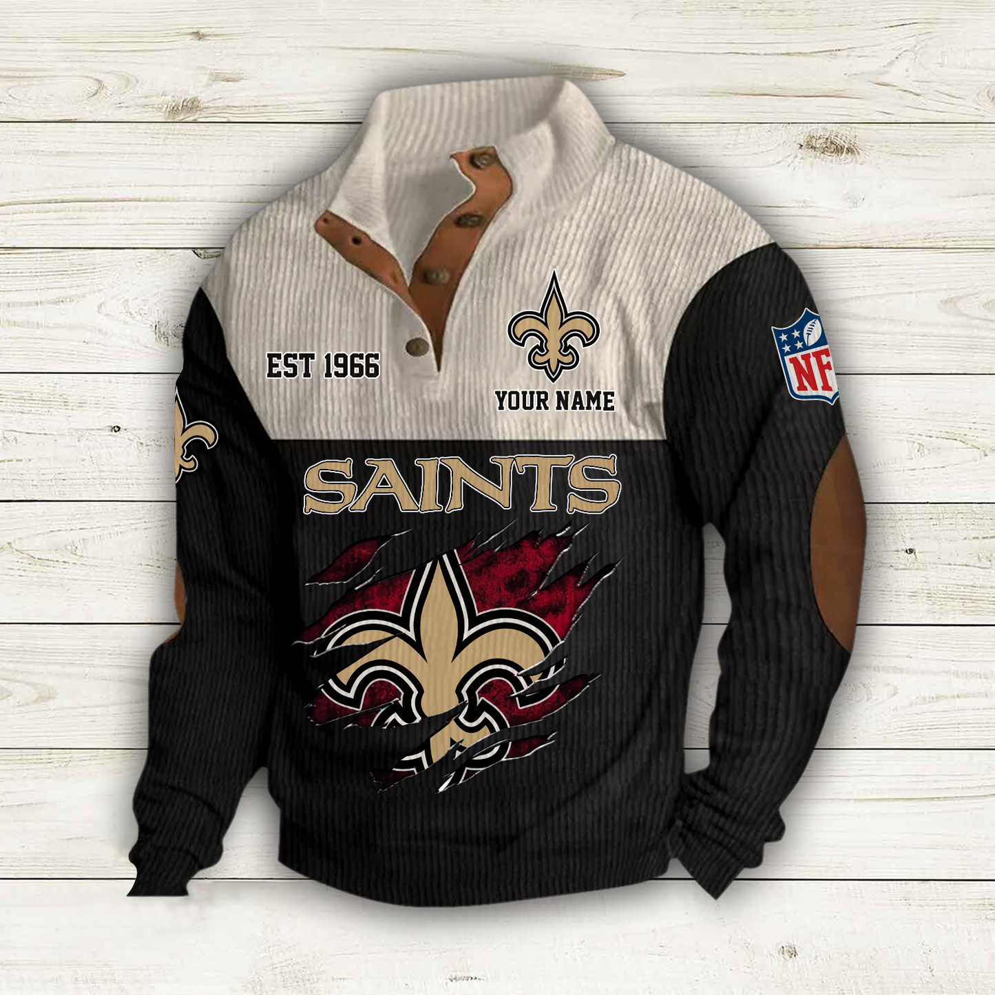 NO x NFL Custom Name Sport Sweatshirt DatND DVT