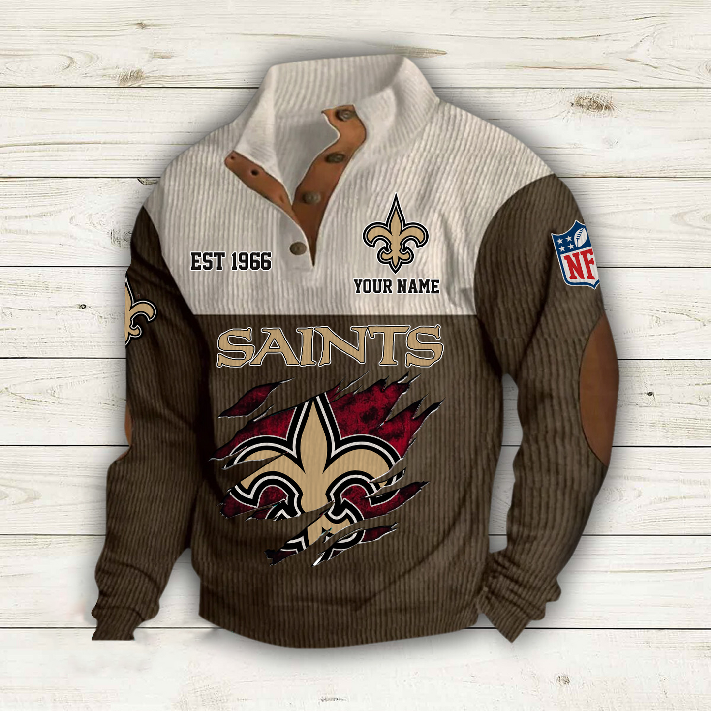 NO x NFL Custom Name Sport Sweatshirt DatND DVT