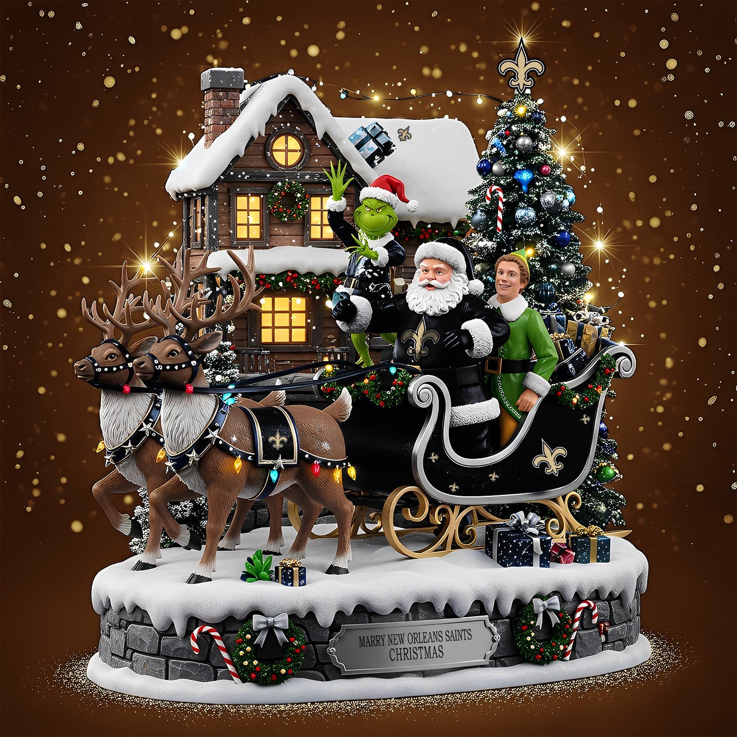 NOS Acrylic Block - NFL Christmas Gift For Fans DDT CTND