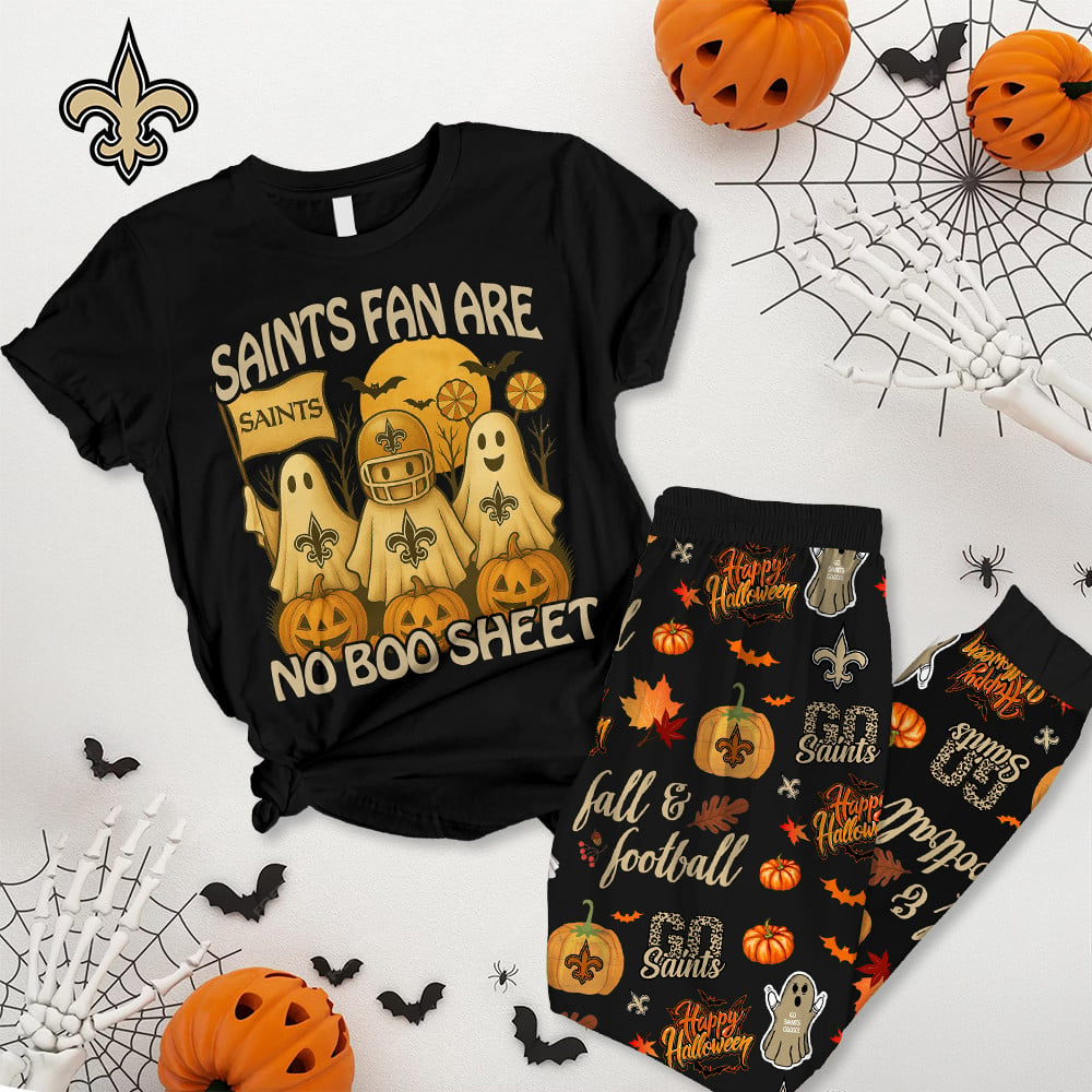 NOS Premium NFL Halloween Pajamas Set DDT NTL