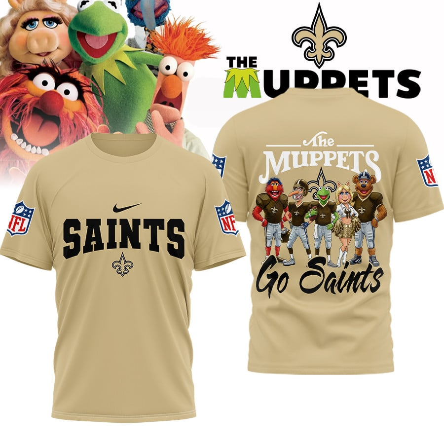 NOS Premium NFL The Muppets 3D Shirt DDT CTND