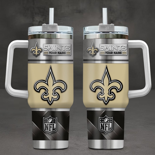 NOS x NFL Stainless Steel Tumbler With Handle DDT HLPHUONG
