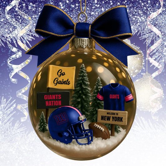 NYG  NFL Acrylic Ball Ornament - Best Gift For Fans DDT CTND