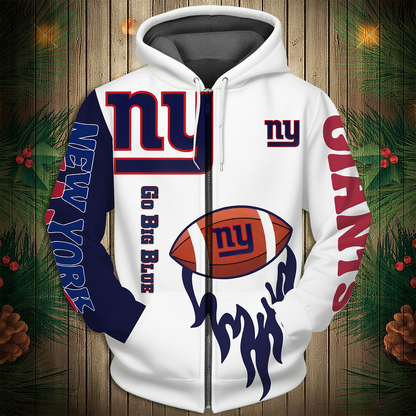 NYG Premium NFL V3 3D Graphic Hoodie DDT NTL