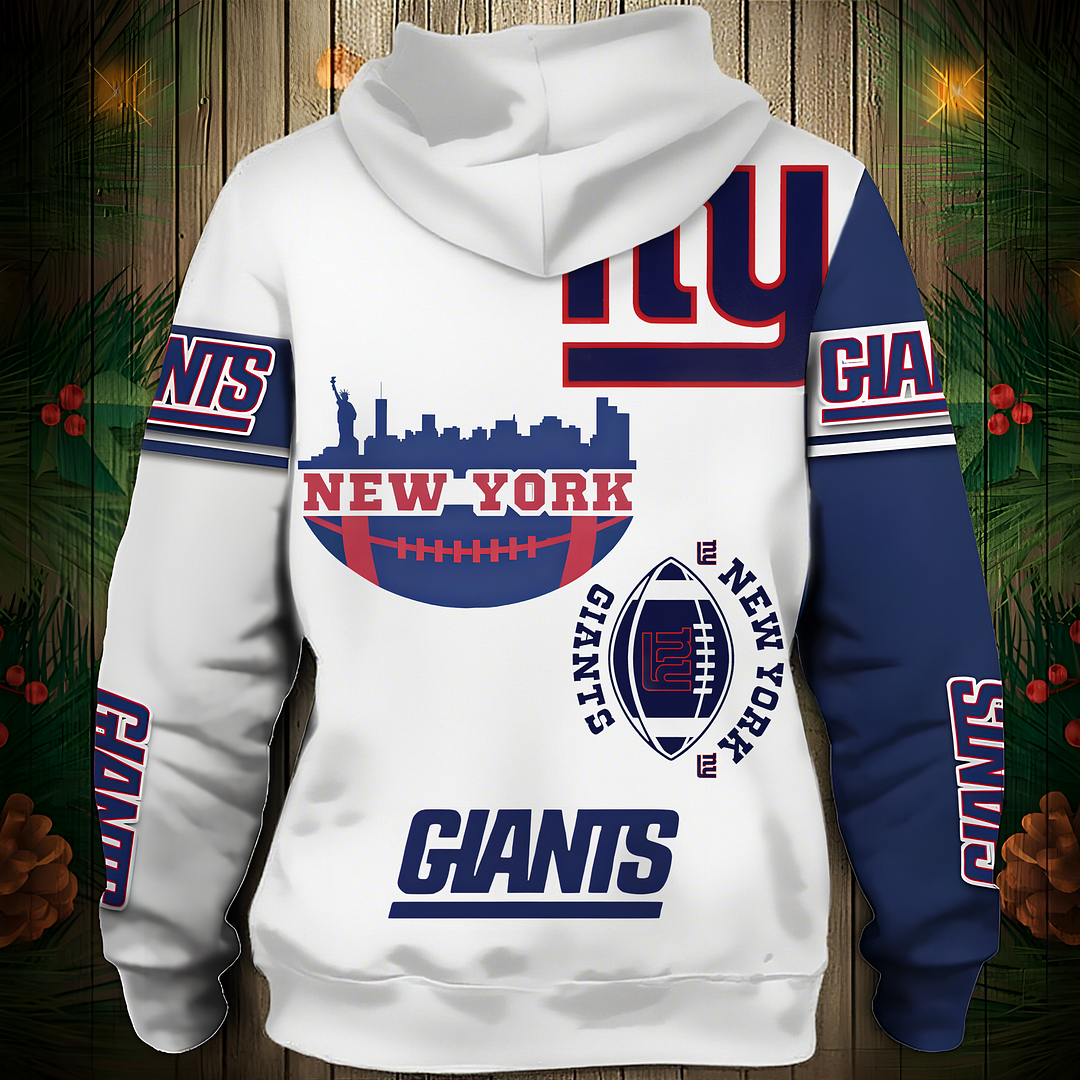 NYG Premium NFL V3 3D Graphic Hoodie DDT NTL