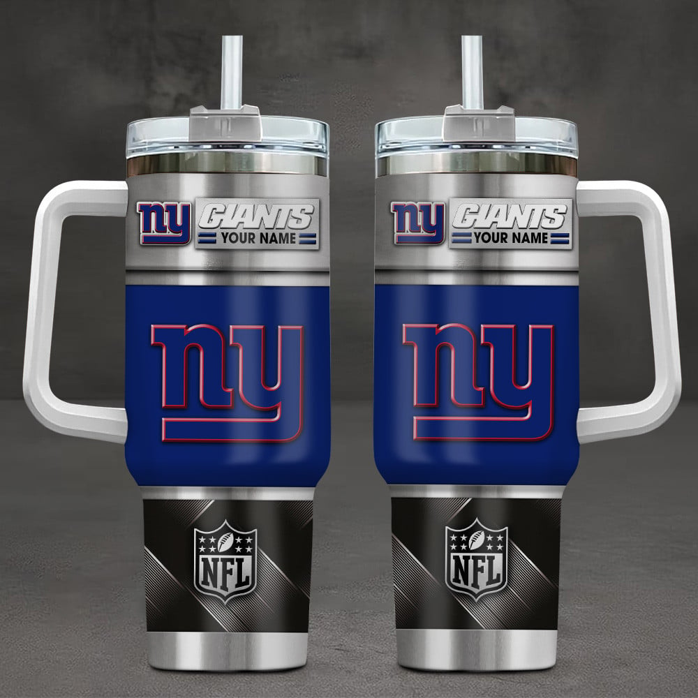 NYG x NFL Stainless Steel Tumbler With Handle DDT HLPHUONG