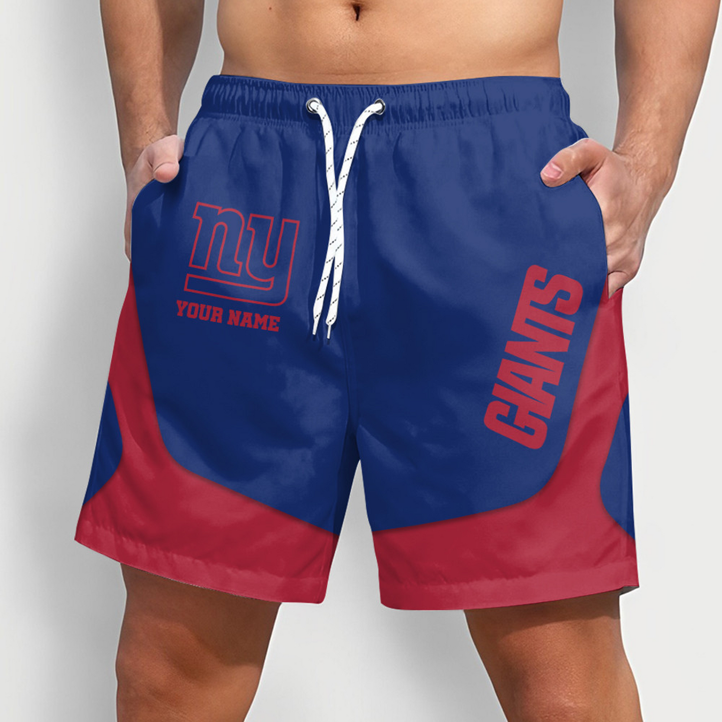 NYG x NFL Team Special Short Pants For Men Custom Name Gifts DATND TANTD25