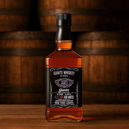 NYG x NFL Whiskey For True Fans Only DATND TANTD