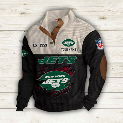 NYJ x NFL Custom Name Sport Sweatshirt DatND DVT