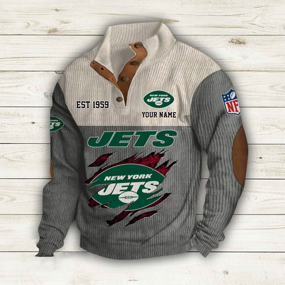 NYJ x NFL Custom Name Sport Sweatshirt DatND DVT