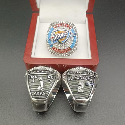 OKC 2025 NBA Champions Ring V1 DATND TANTD