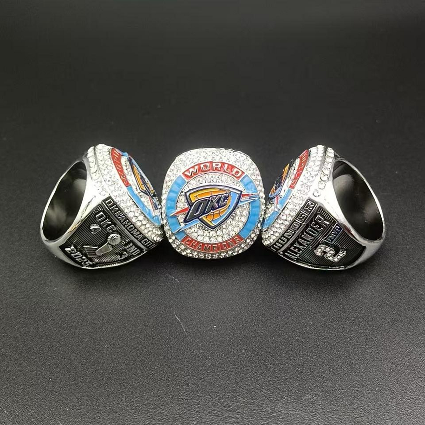 OKC 2025 NBA Champions Ring V1 DATND TANTD
