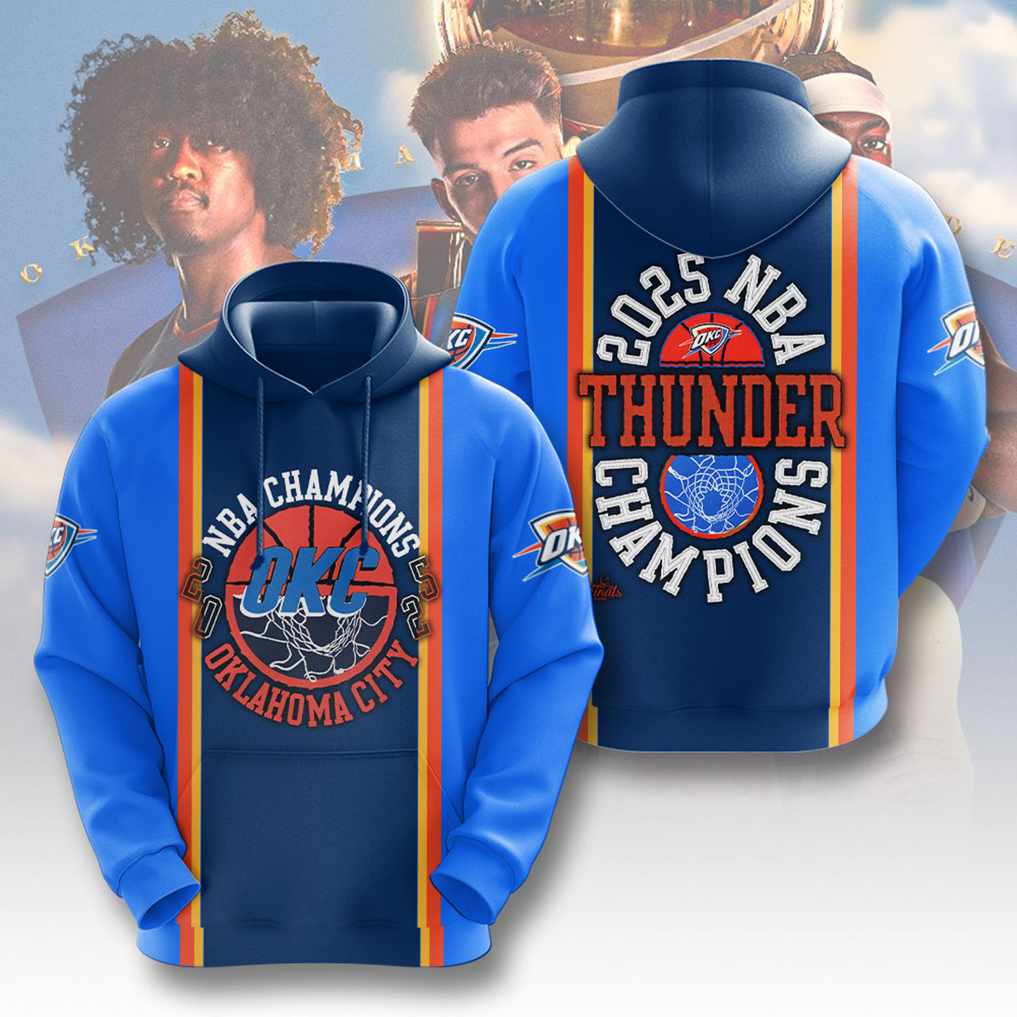 OKC - 2025 NBA Champions V15 DATND TANTD