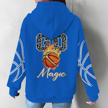OM Premium NBA Fan Waffle Hoodie DDT CTND