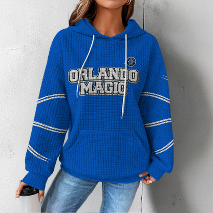 OM Premium NBA Fan Waffle Hoodie DDT CTND