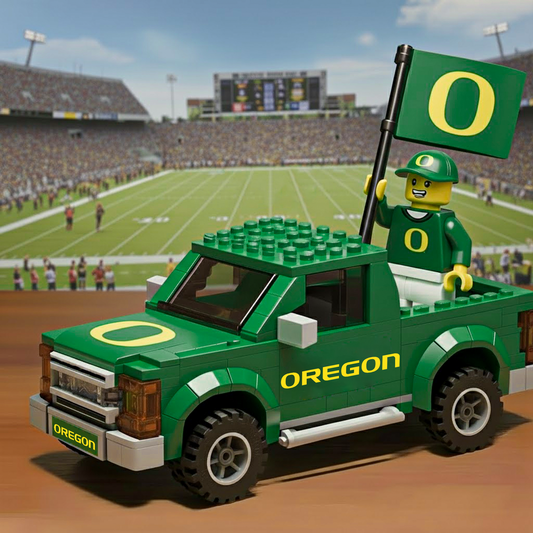 ORE x NCAA Building Blocks Truck Toy Set DatND DVT