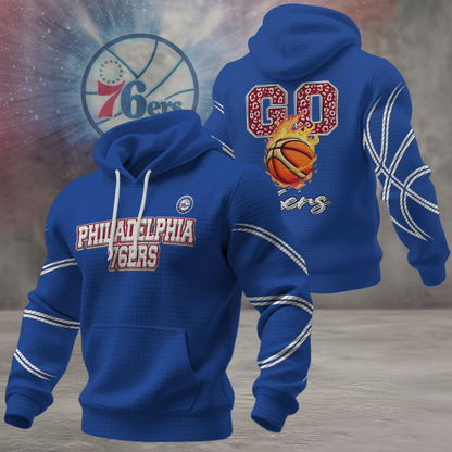 P76 Premium NBA Fan Waffle Hoodie DDT CTND