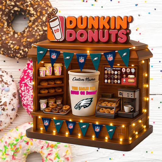 PE Acrylic Block - NFL x Dunkin Donuts Gift For Fans DDT CTND
