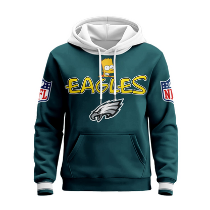 PE Premium NFL Bart Simpson Hoodie DDT NTL
