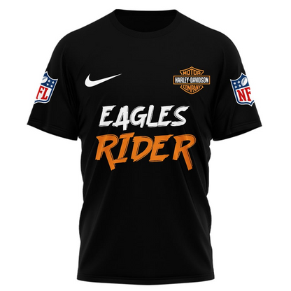 PE Premium NFL Ghost Rider Motorcycle 3D Shirt DDT CTND